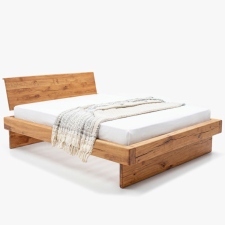 Massives Ehebett aus Eiche für zwei 180 x 200 cm