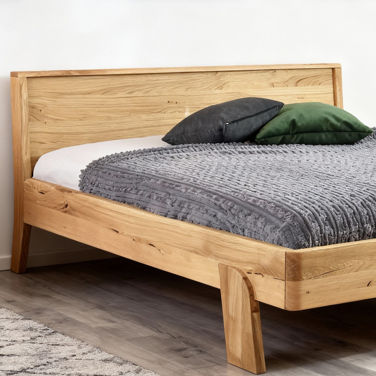 Doppelbett aus Eichenmassiv, Siena 160 x 200 cm