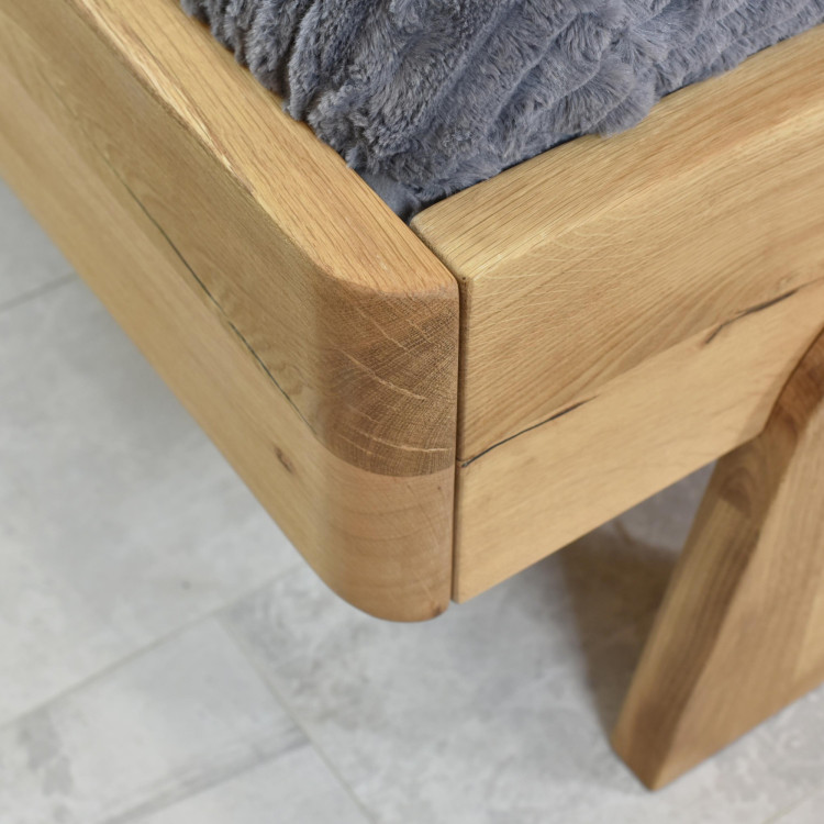 Doppelbett aus Eichenmassiv, Siena 160 x 200 cm