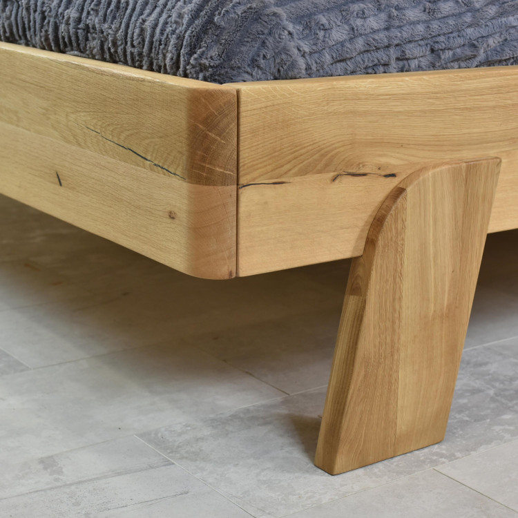 Doppelbett aus Eichenmassiv, Siena 160 x 200 cm