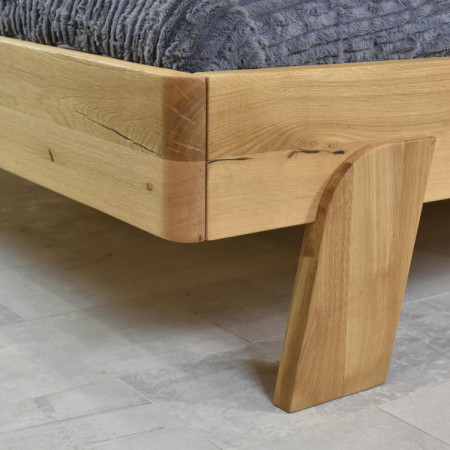 Doppelbett aus Eichenmassiv, Siena 160 x 200 cm