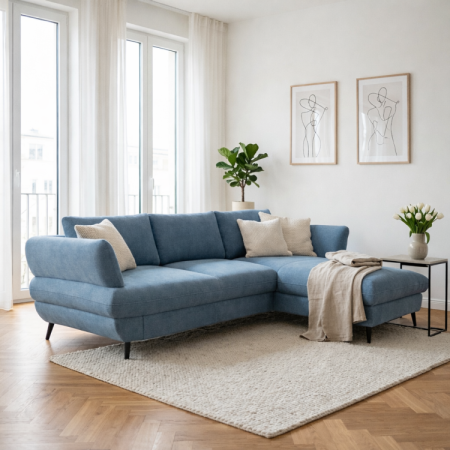 Rundecke Sofa BALOU - Rechte Ecke