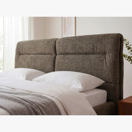 Gepolstertes Bett mit Stauraum dunkelgrün, 160 x 200 cm