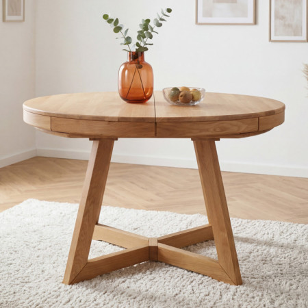 Esstisch Valencia aus Eiche ausziehbar 120–200 cm