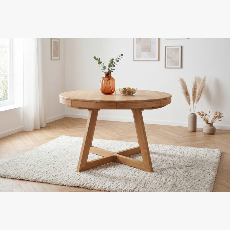 Esstisch Valencia aus Eiche ausziehbar 120–200 cm