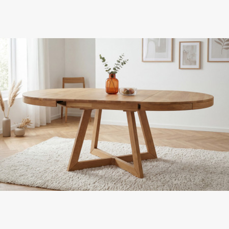 Esstisch Valencia aus Eiche ausziehbar 120–200 cm