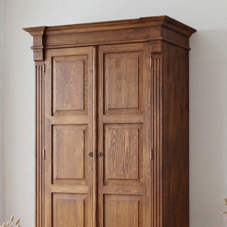 ŠATNÍ SCHRANK PRESTIGE (D-SAW-67 A) BRAUNER LACK