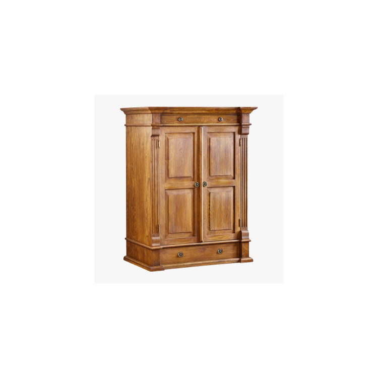 PRÄGELKASTEN AUS HOLZ PRESTIGE (D-BIL-66)  BRAUNER LACK