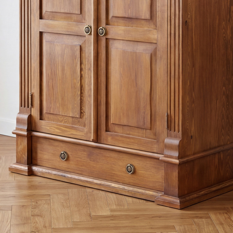 PRÄGELKASTEN AUS HOLZ PRESTIGE (D-BIL-66)  BRAUNER LACK