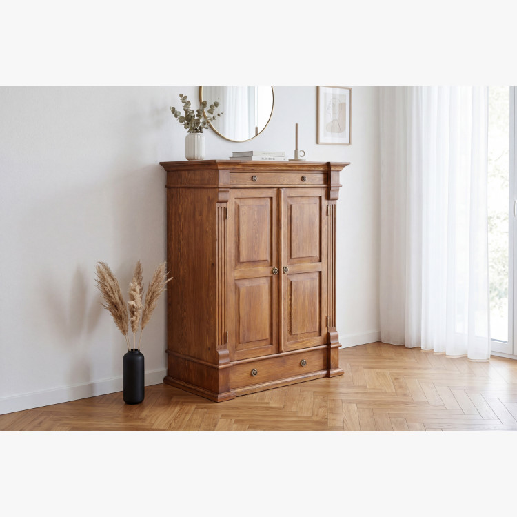 PRÄGELKASTEN AUS HOLZ PRESTIGE (D-BIL-66)  BRAUNER LACK