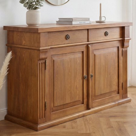 KOMMODE AUS HOLZ PRESTIGE (COM-64)  BRAUNER LACK