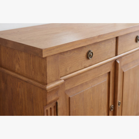 KOMMODE AUS HOLZ PRESTIGE (COM-64)  BRAUNER LACK