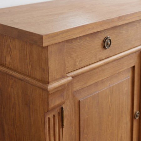 KOMMODE AUS HOLZ PRESTIGE (COM-64)  BRAUNER LACK