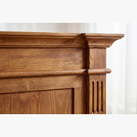 POSTEL AUS MASSIVHOLZ PRESTIGE (180 X 200) LACK BRAUN