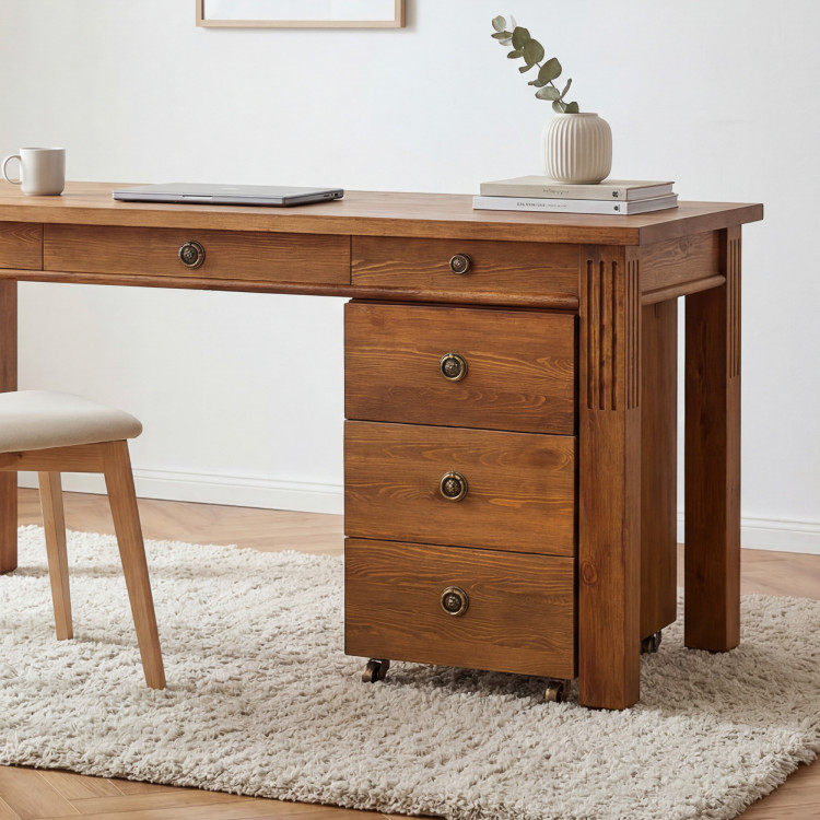 PC STAND PRESTIGE (D-BIR-61), BRAUNER LACK