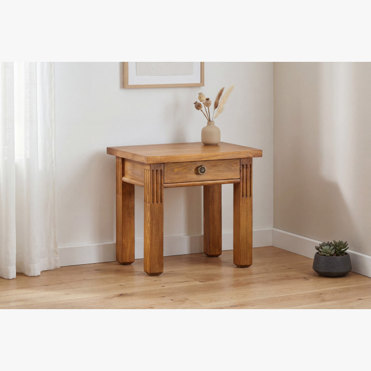 NOCHTISCH PRESTIGE BRAUNER LACK