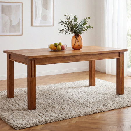 Jídelní stůl z masivu PRESTIGE 140 x 80