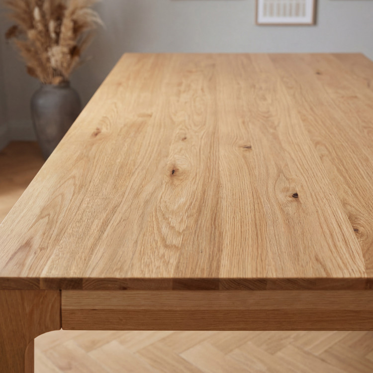 Ausziehbarer Holztisch - Eiche 140-190 cm