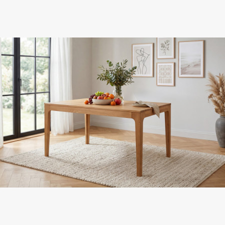 Ausziehbarer Holztisch - Eiche 140-190 cm