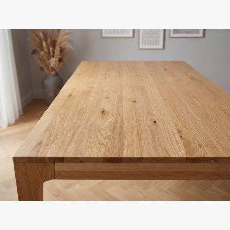Ausziehbarer Holztisch - Eiche 140-190 cm