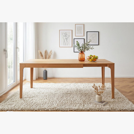 Ausziehbarer Holztisch - Eiche 140-190 cm