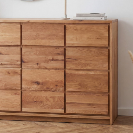 Široká Eichenkommode aus Eiche – Breite 171,5 cm