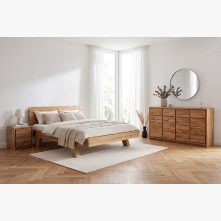 Široká Eichenkommode aus Eiche – Breite 171,5 cm