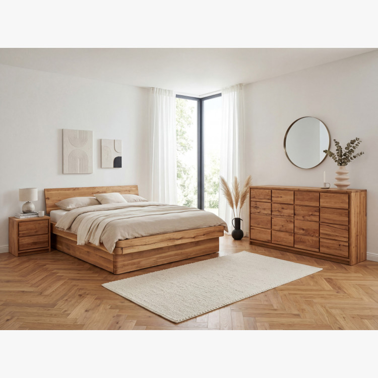 Široká Eichenkommode aus Eiche – Breite 171,5 cm