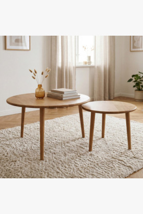 Set runder Couchtische