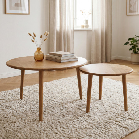 Set runder Couchtische