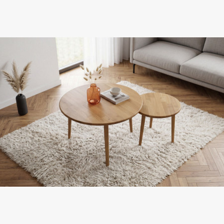 Set runder Couchtische