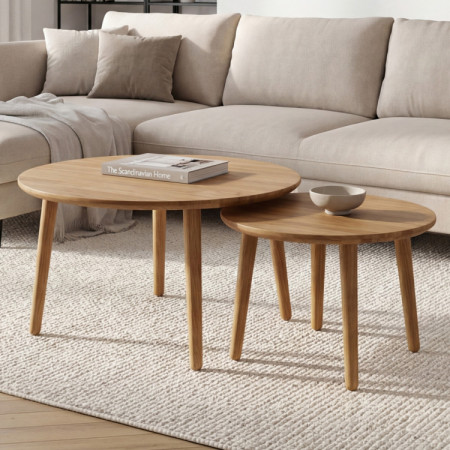 Set runder Couchtische