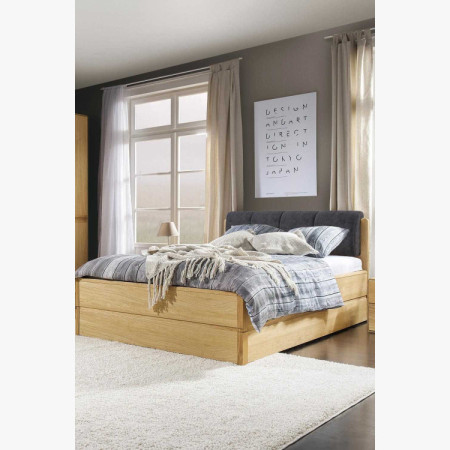 Postel 180 cm mit Stauraum, Helsinki Öl