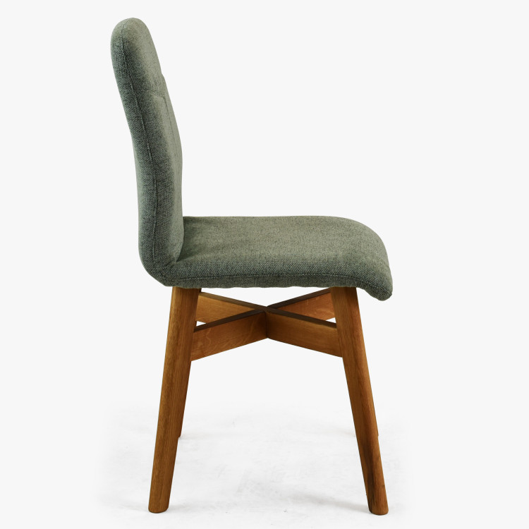 Esszimmerstühle YORK, grün - easy clean