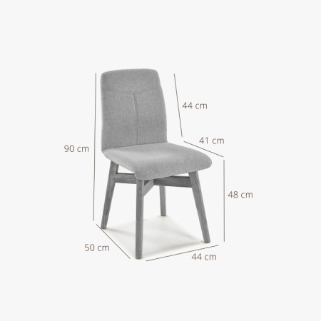 Esszimmerstühle YORK, grün - easy clean