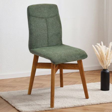 Esszimmerstühle YORK, grün - easy clean