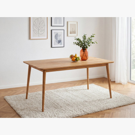 Massiver Esstisch aus Eichenholz Eko 140 x 90 cm