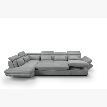 Sedergarnitur in U-Form mit Schlaffunktion Park