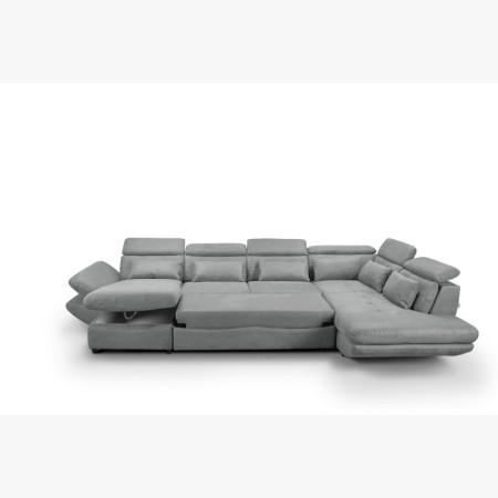 Sedergarnitur in U-Form mit Schlafsofa Funktion Park – längere Seite rechts