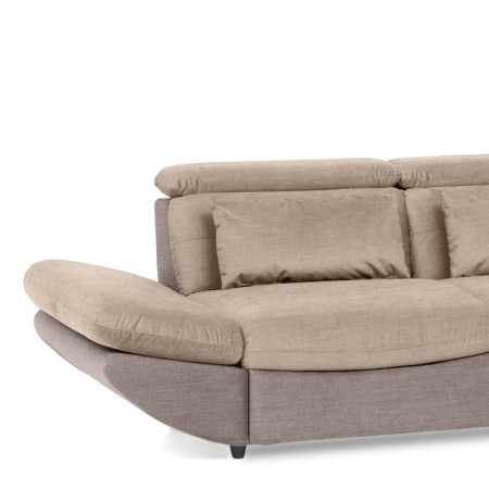 Moderne Eckcouchgarnitur Park mit Schlaffunktion und Stauraum - Ecke rechts