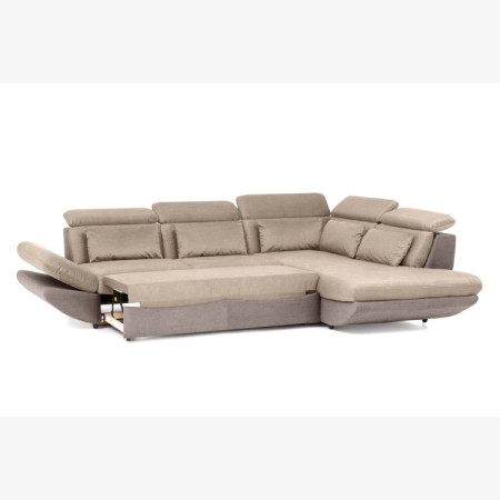 Moderne Eckcouchgarnitur Park mit Schlaffunktion und Stauraum - Ecke rechts