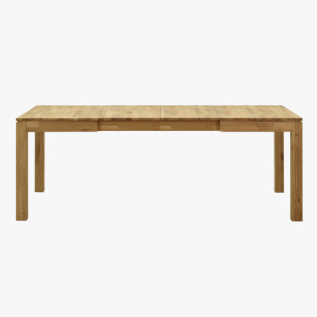 Massiver Eiche Ausziehtisch Matuš 140 x 90 cm + 80 cm Auszug