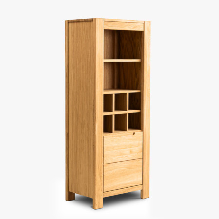 Eichen Weinregal Napoleon 150×60×40 cm