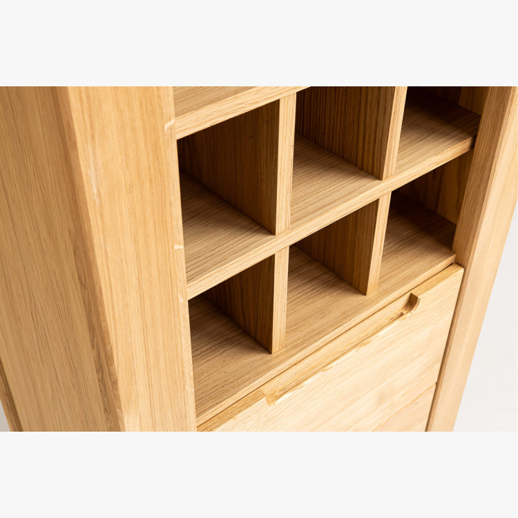 Eichen Weinregal Napoleon 150×60×40 cm