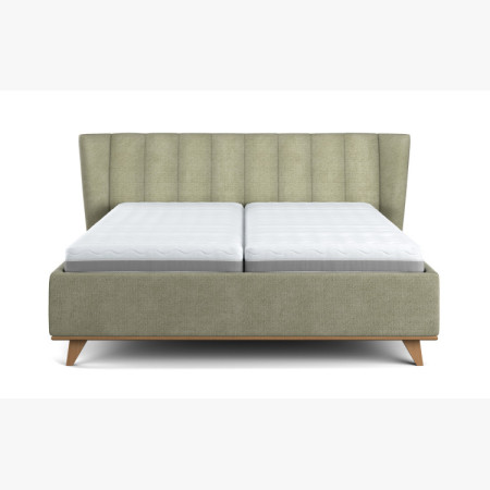 Moderne Polsterbett mit Stauraum, 180 × 200 cm