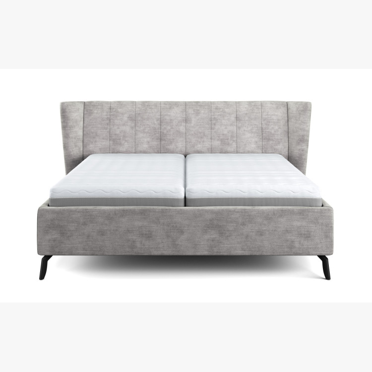 Moderne Polsterbett mit Stauraum, 180 × 200 cm