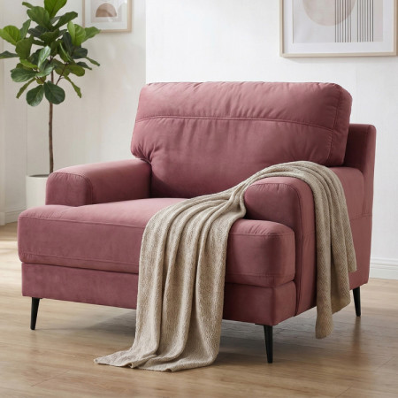 Sessel Monday Leder - Stoff in mehreren Farben