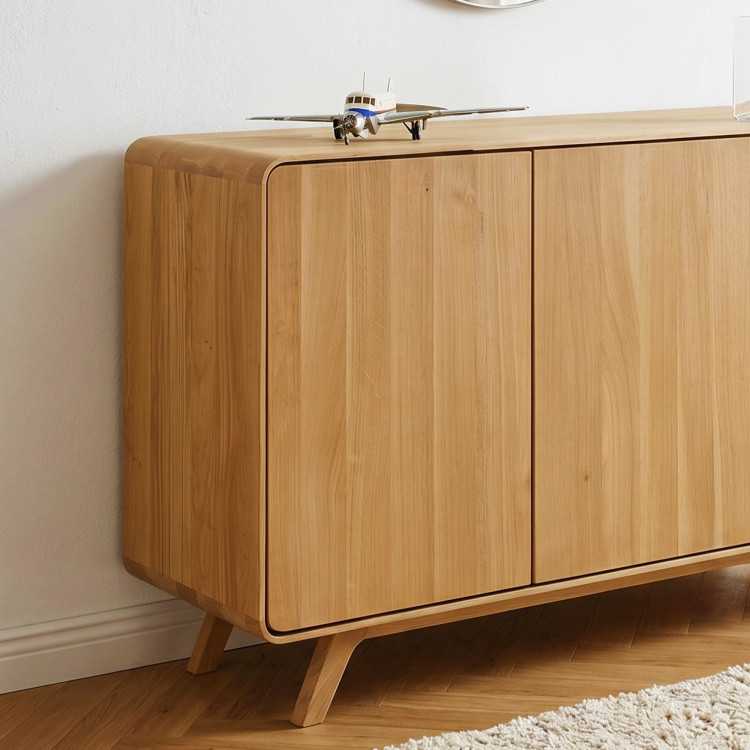 Eichenkommode Avalon 3 Türen 134 cm – Eiche natural