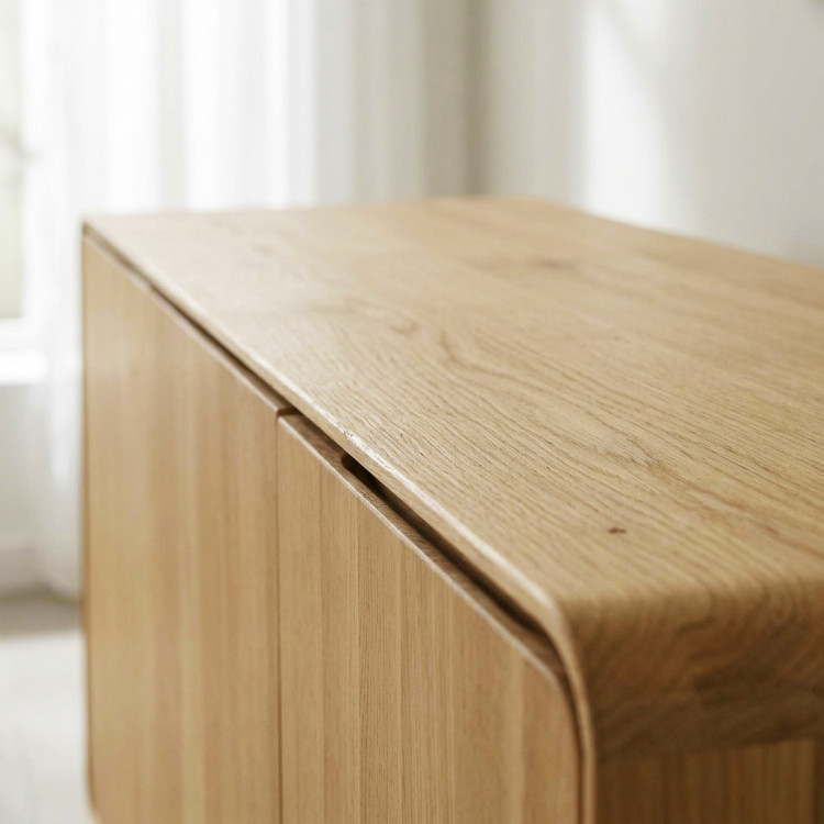 Eichenkommode Avalon 3 Türen 134 cm – Eiche natural