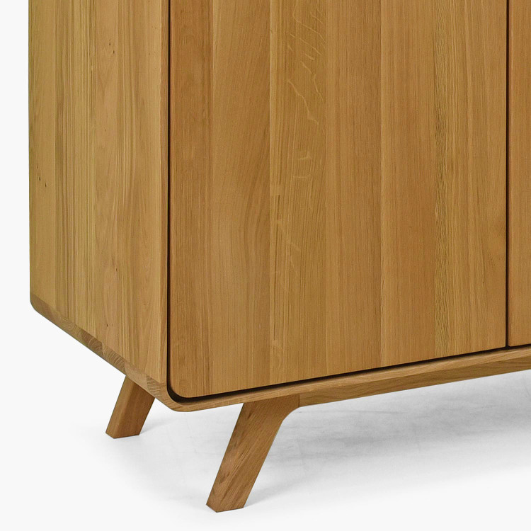 Eichenkommode Avalon 3 Türen 134 cm – Eiche natural